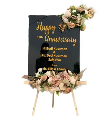 Papan Bunga Akrilik Sayung