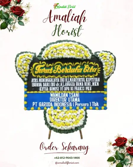 Papan Bunga Duka Sayung